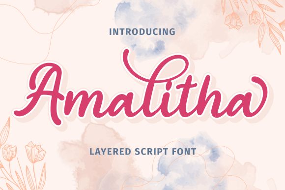 Amalitha: The Assertive Handwritten Font