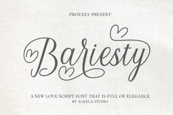 Bariesty: Weaving Romance into Modern Design