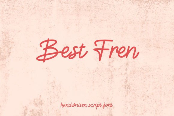 Best Fren: Elevate Your Designs with a Playful, Handwritten Touch