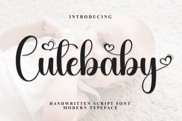 Cutebaby: A Handwritten Font for Modern Design