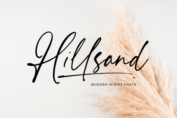 Hillsand: The Signature Script Font for Authentic Branding
