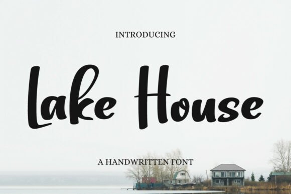 Lake House: The Timeless Handwritten Font for Modern Design