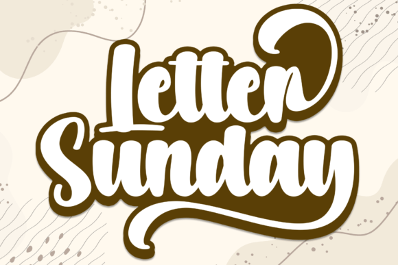 Letter Sunday: A Handwritten Font for Authentic Design