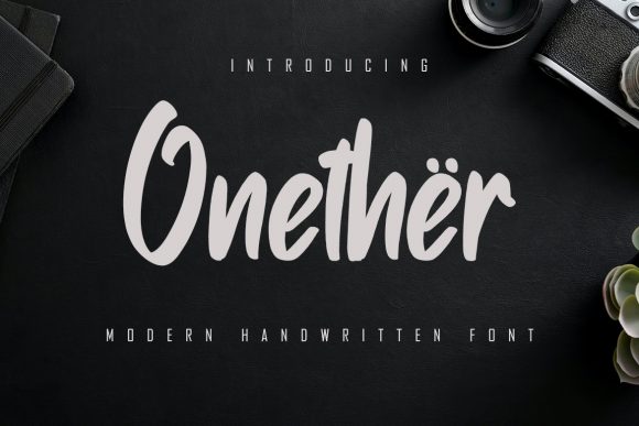 Onether: Elevating Your Design Projects with Elegant Typography