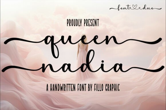 Queennadia: A Font Duo for Elegant Branding