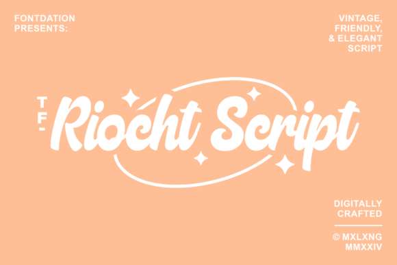 Riocht Script: A Bold Handwritten Font for Modern Design