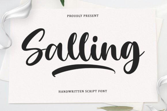 Salling Script: Modern Calligraphy for Dynamic Design