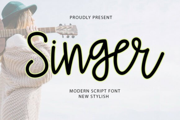 Singer Script: Elevating Modern Design with Elegant Typography
