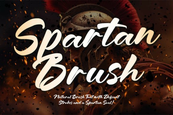 Spartanbrush Regular: Igniting Design with Fearless Typography