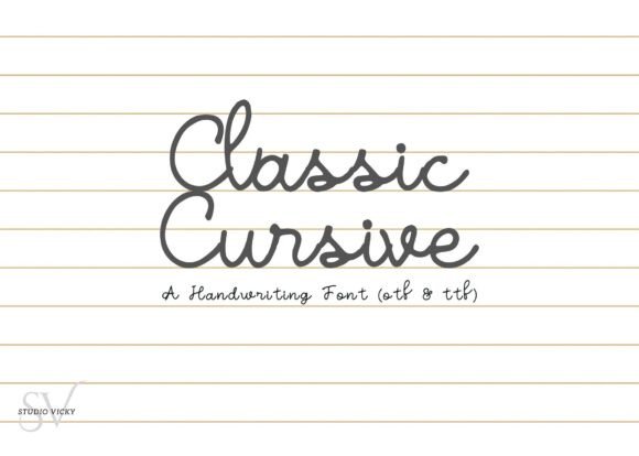 The Timeless Appeal of Classic Cursive in Modern Design
